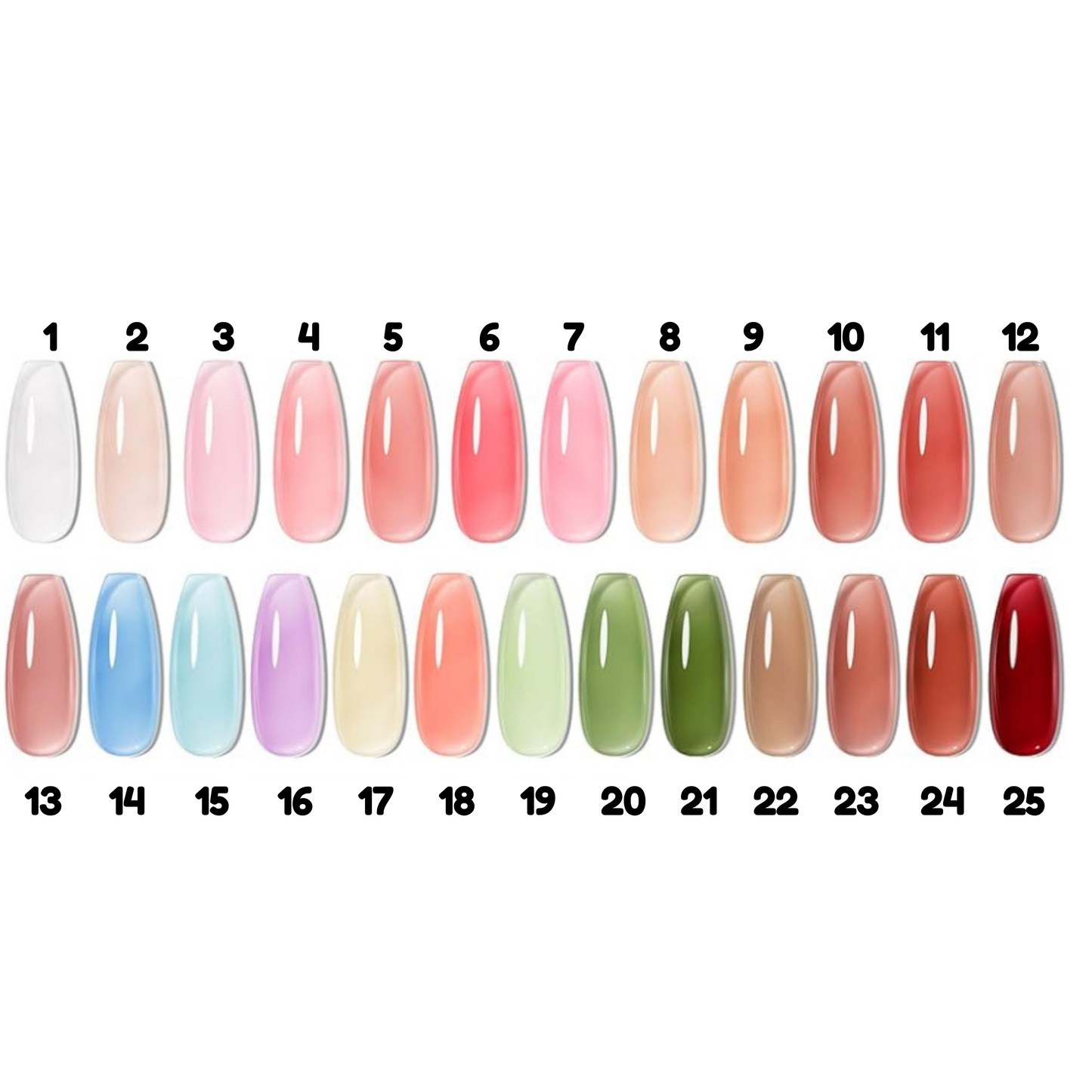 Jelly Nails- Press ons nails
