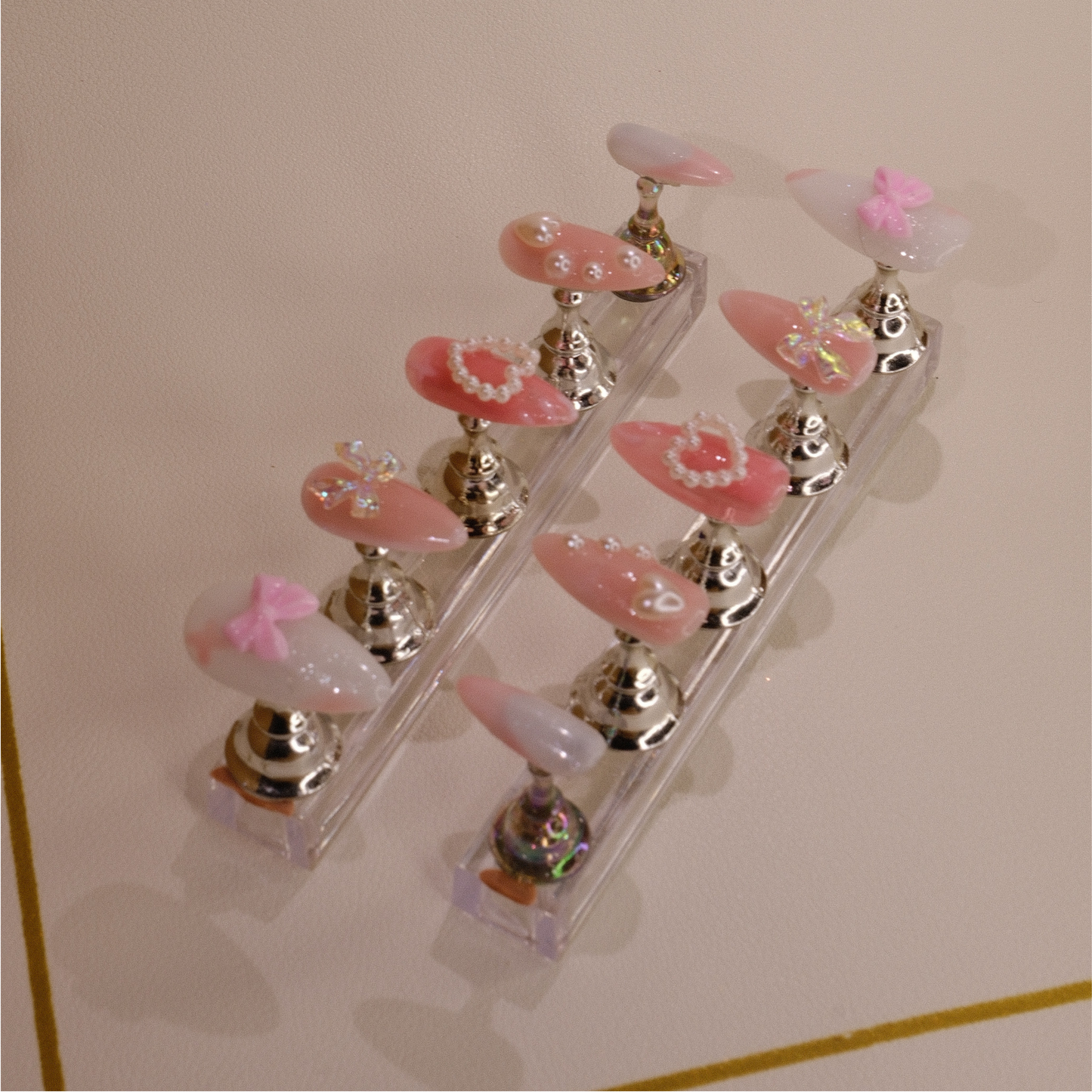 In a Neat Bow- Press ons nails