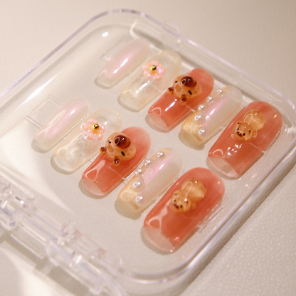 Bear Hug - Press ons nails