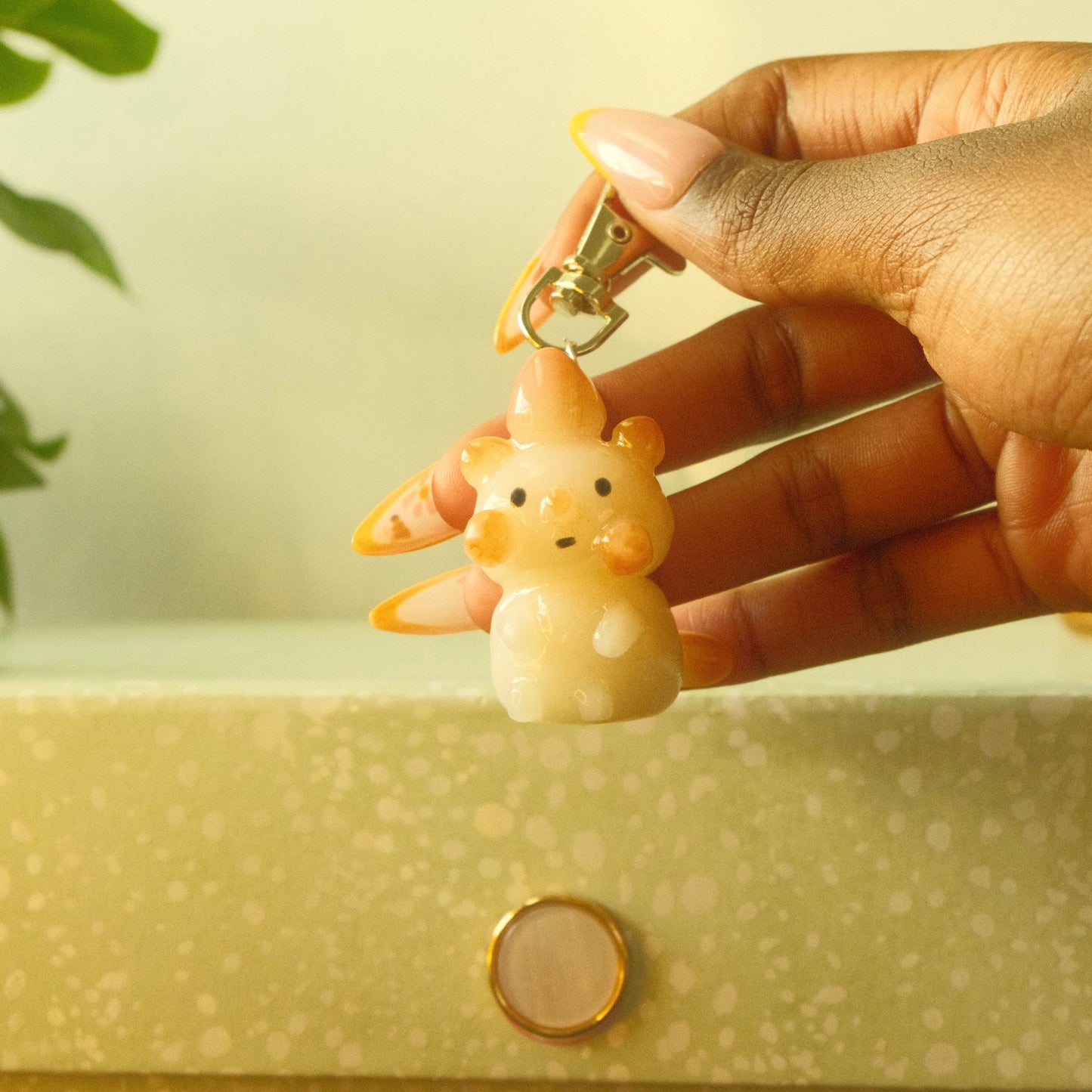Pufflet Kitty Keychain