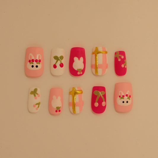 Little Cherries- Press ons nails